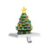 Mr. Christmas LED Green Vintage Tree Stocking Holder Indoor Christmas Decor 6 in 11492
